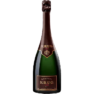 Krug 2002 Vintage Champagne 75 cl – teknisk topårgang med gylden farve og elegant etiket