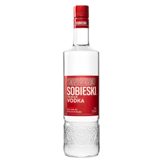Sobieski Vodka 100 % Rye 37,5 % 70 cl – flaske polsk vodka