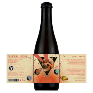 Holy Goat - SPECTRAL LORE, Framboise style sour beer with Scottish Tayberries  5.9% 37,5cl 