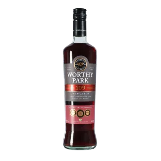 Worthy Park 109 Jamaica 54,5% – mørk premium pot-still romflaske

Worthy Park 109 70 cl – højester jamaicansk rom med banan og ananas

Jamaica rum Worthy Park 109 54,5% – kraftfuld rom fra Jamaica