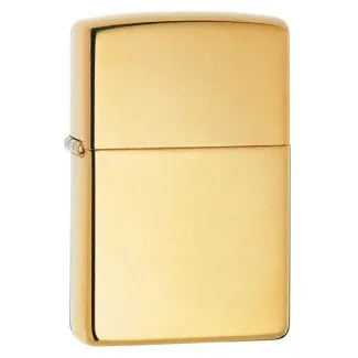 Zippo High Polish Brass