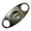 Metal V-Cutter Carbon Fiber – V-cut cigarklipper med carbon-fiber finish